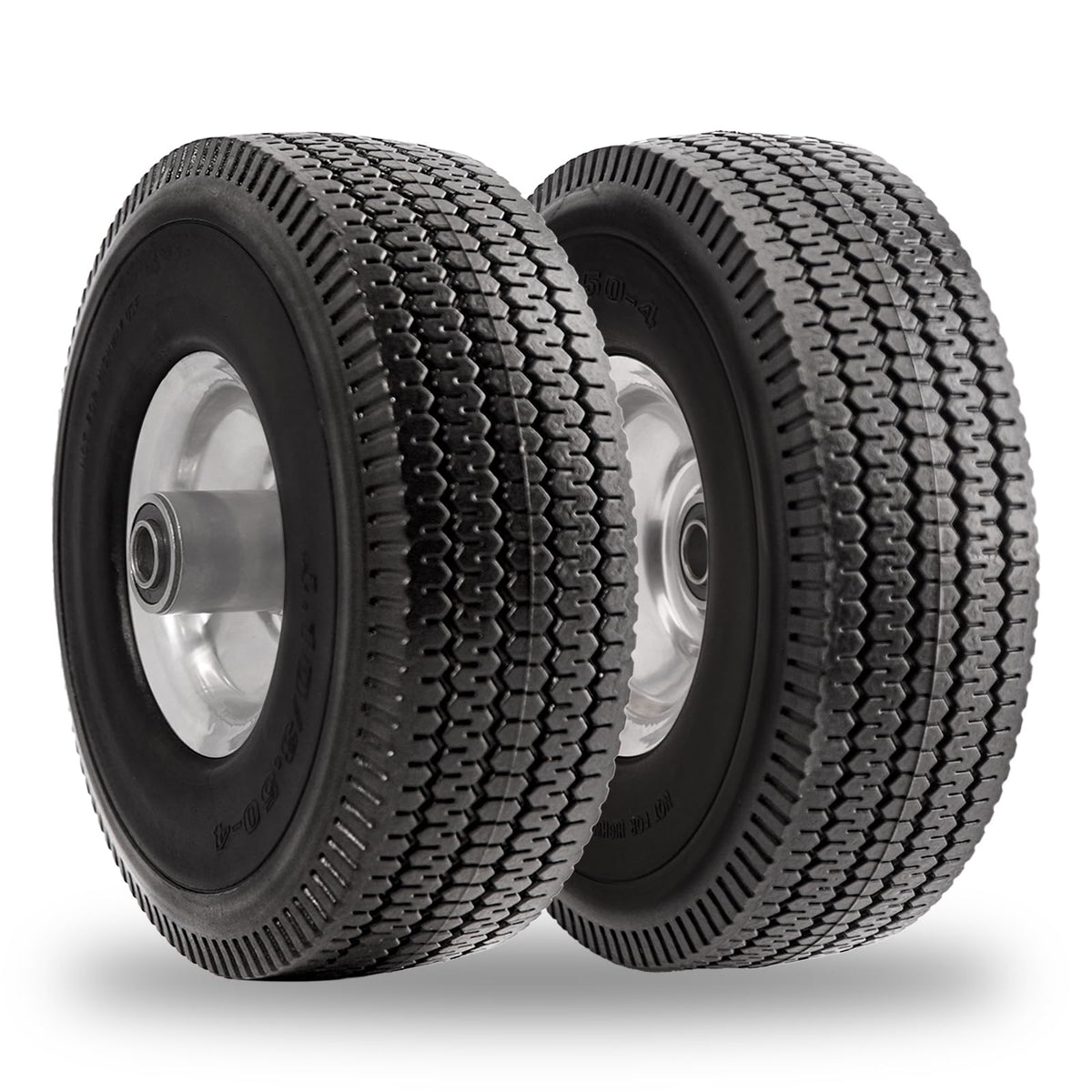 RRQ 10-inch solid tire and wheel set for carts and dollies
