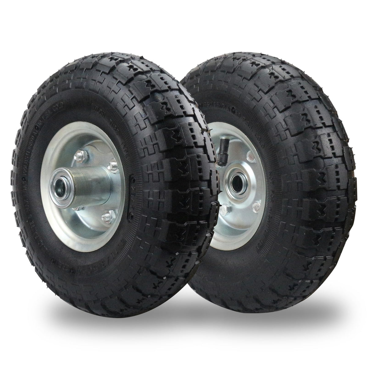RRQ 10-inch pneumatic wheel tire 410/350-4 for garden carts.