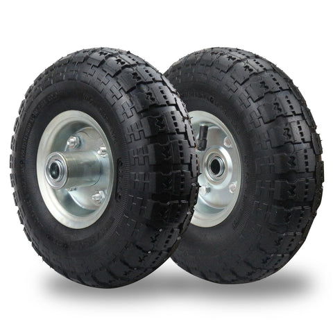RRQ 10-inch pneumatic wheel tire 410/350-4 for garden carts.