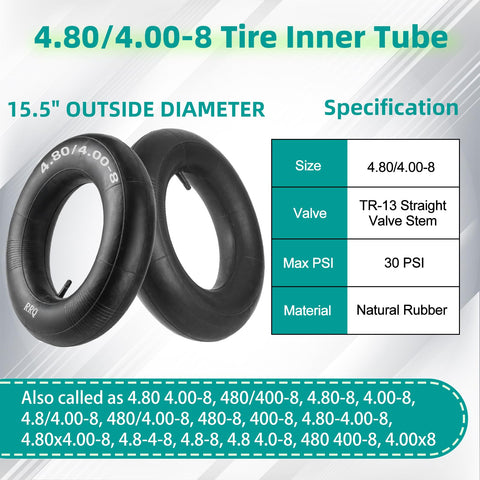 RRQ 4-80-4-00-8 tube in natural rubber for long service life.