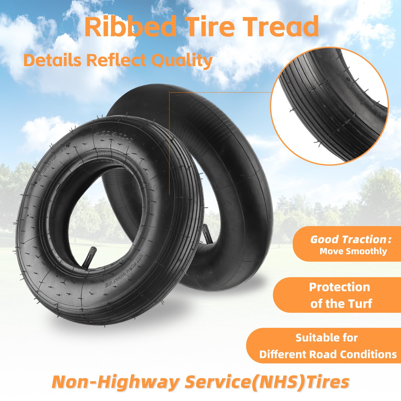 RRQ inner tube thick-wall construction for longer life