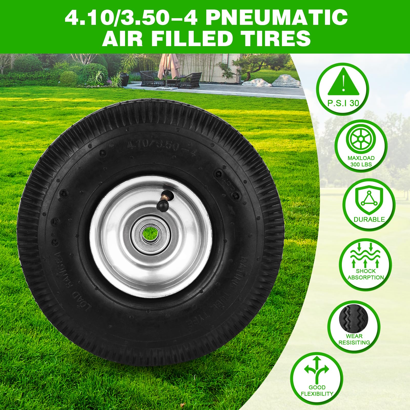 RRQ serrated tread provides reliable traction across surfaces.
