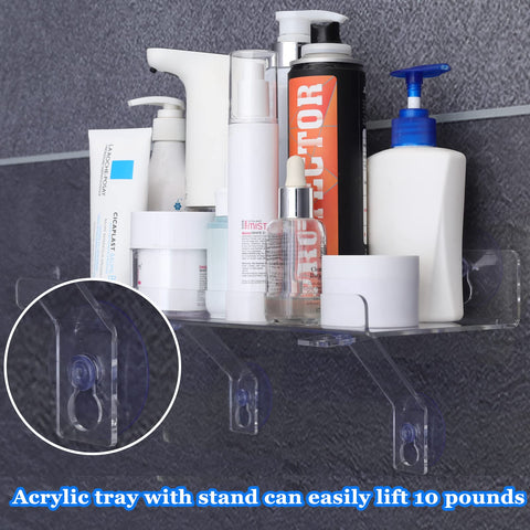 RSSCIIIUL strong suction cups grip glass, supporting up to 10 pounds