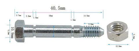 RTPOWER 53200500 snow blower bolts for reliable performance