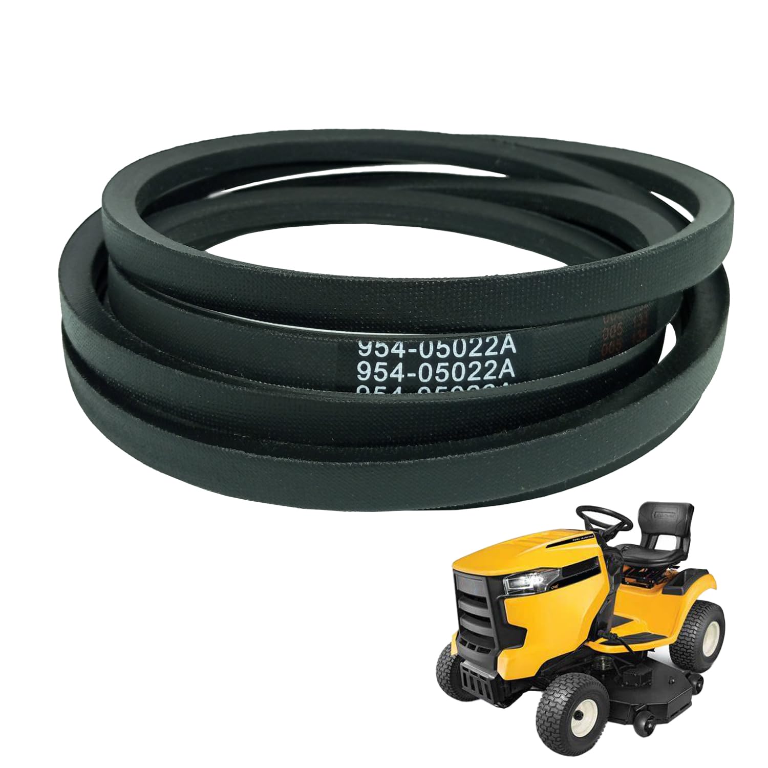 RTPOWER 954-05022A belt coiled for reliable mower deck operation