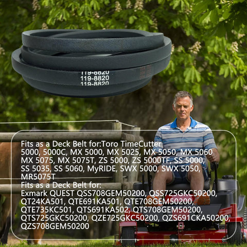 RTPOWER belt with aramid core illustrated for reduced stretch benefits.