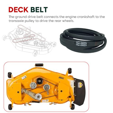 RTPOWER compatibility image showing Cub Cadet XT series coverage for easy matching.