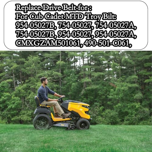 RTPOWER installation on XT1-LT 54 demonstrates simple mower belt replacement.
