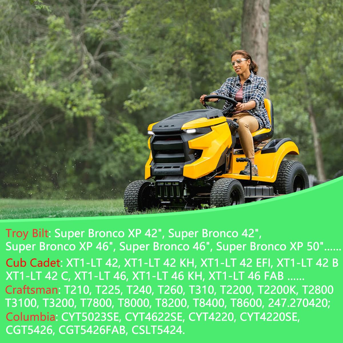 RTPOWER packaging with 90.90 inches belt length for quick ordering.