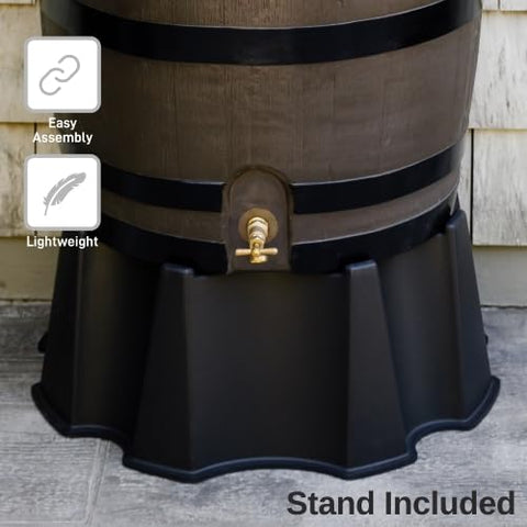 RTS Home Accents UV-resistant polyethylene construction withstands outdoor use.