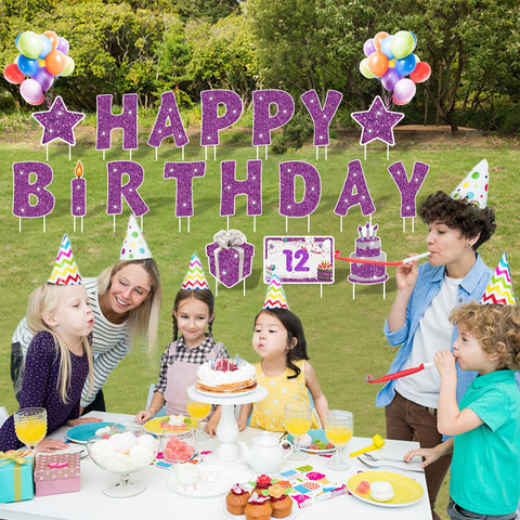 Rtshuok colorful balloons and balloon strip add festive color