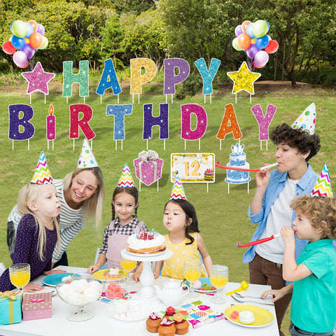 Rtshuok number stickers 0-9 for easy age customization