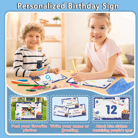 Rtshuok personalized writable board adds custom greetings