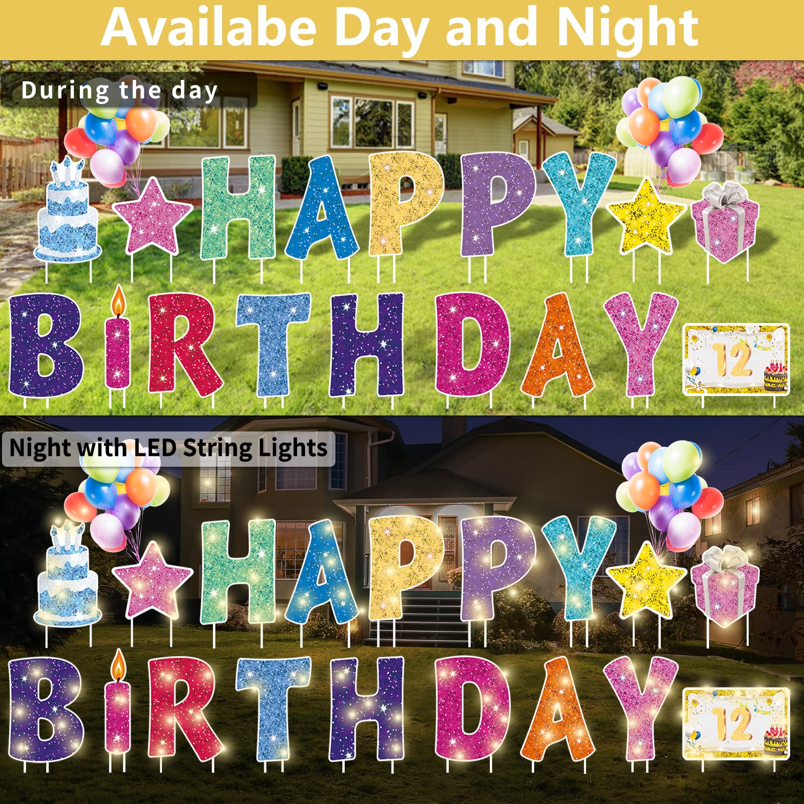 Rtshuok weatherproof PP yard sign resists rain and sun for outdoor use