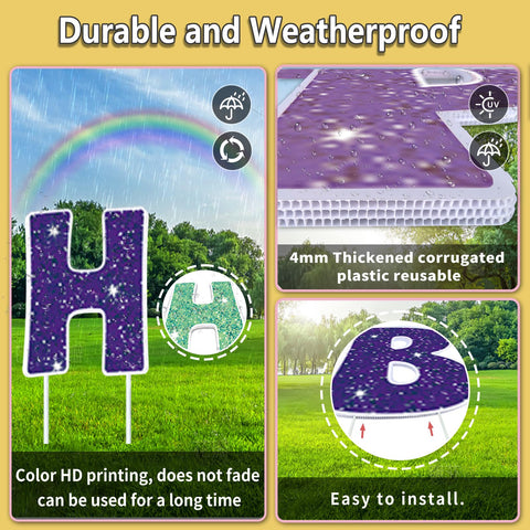 Rtshuok writable display board for custom greetings
