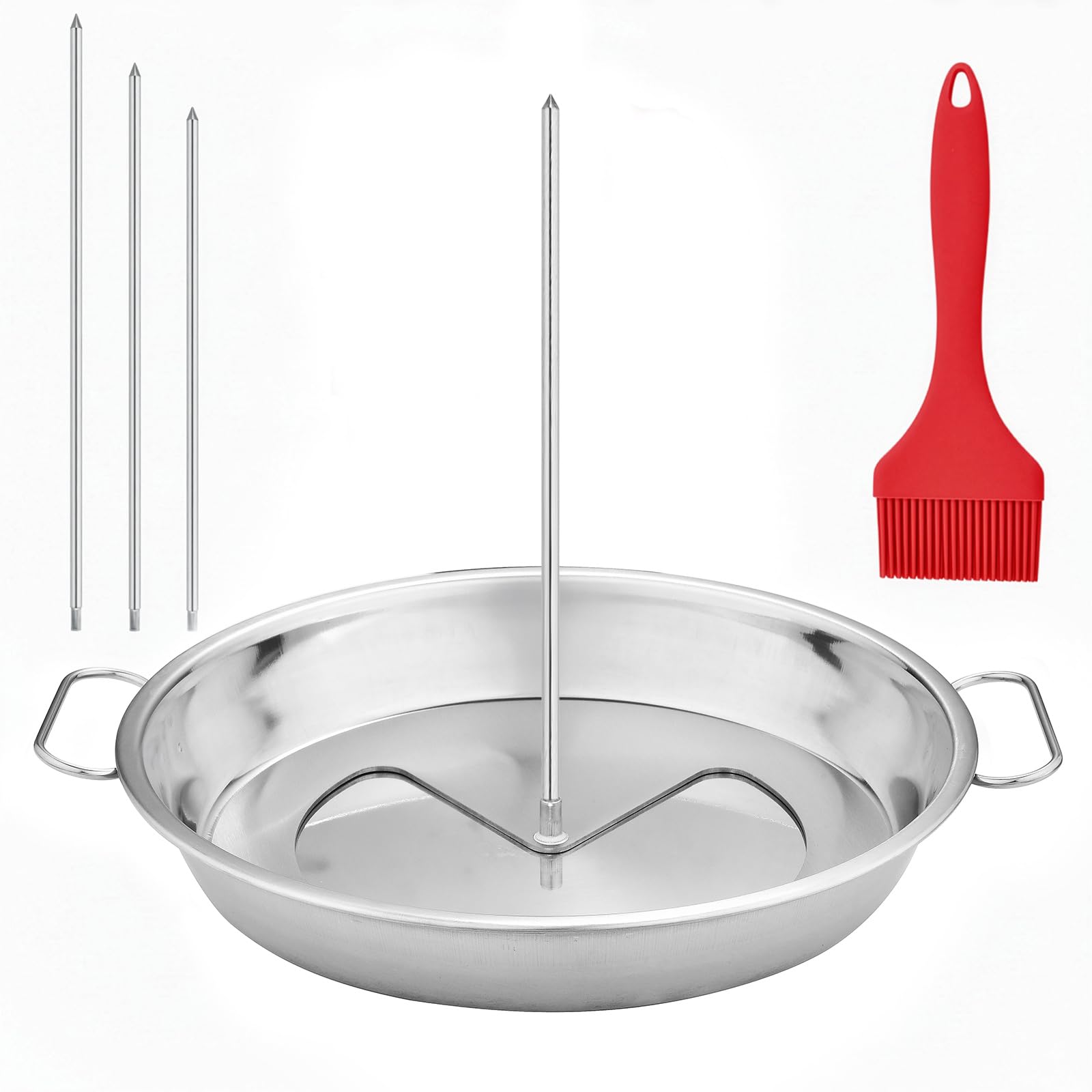 RTT heavy-duty vertical gyro spit stand offers rust resistance and durability
