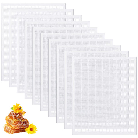 Rtteri 10-frame queen excluder white pack ready for hive setup