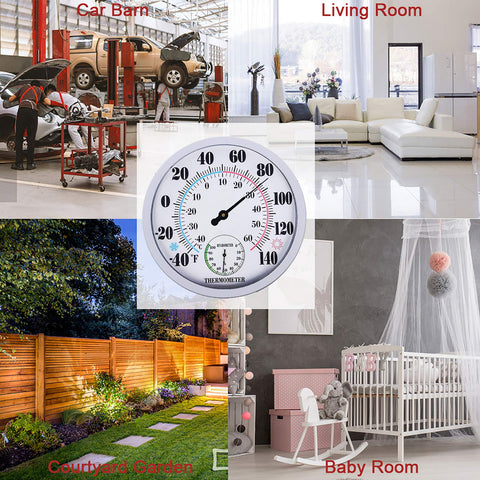 RTWAW battery-free thermometer for indoor and outdoor use.