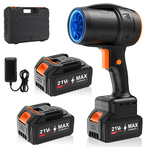 RTWDKFQ leaf blower mini turbo jet for quick patio cleanup