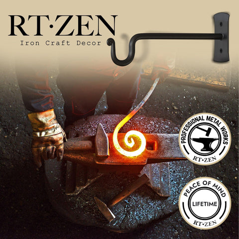 RTZEN heavy-duty wall bracket for sturdy plant and decor support.