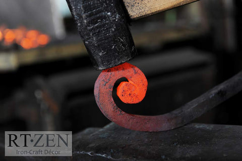 RTZEN wind chime hook creates decorative, rust-resistant outdoor accents