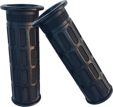 Non-slip PVC grips enhance control on tractors and garden tools.