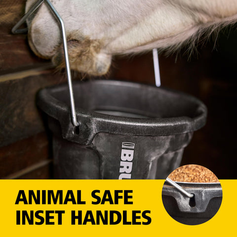 Rubbermaid Brute rigidcell construction delivers durable, long-lasting performance.
