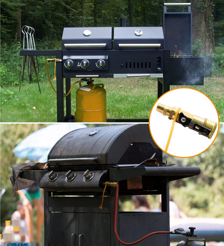 RubyQ packaging shows a complete kit for portable grills and camping stoves.
