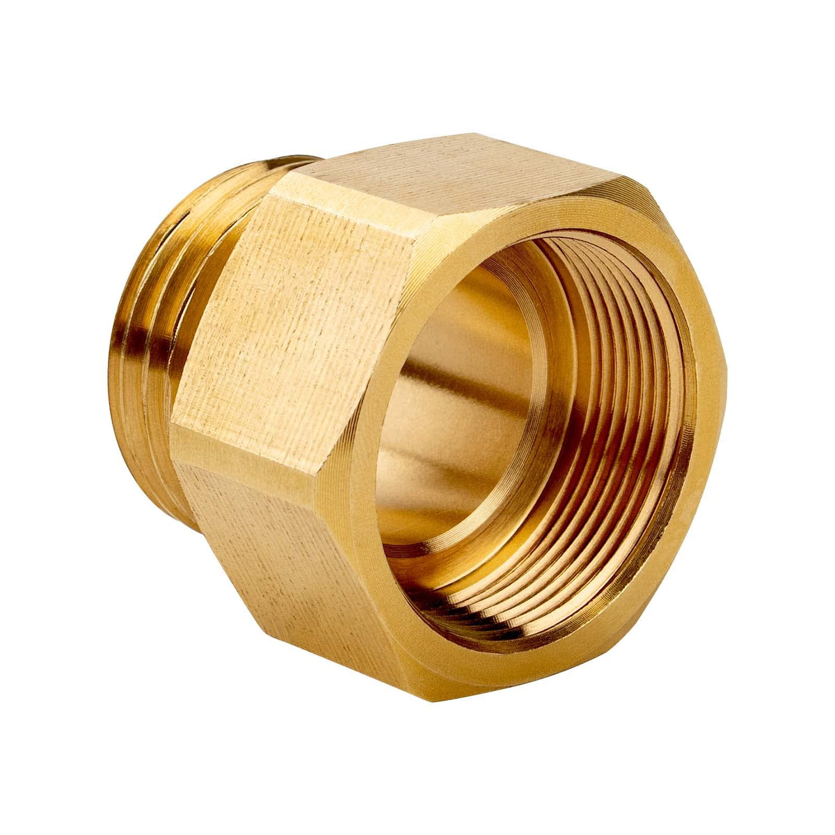 Rugam garden hose bib adapter on a 1-116 fine-thread connection for reliable watering