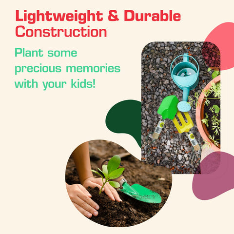 Rugg Kids Garden Trowel green color designed for small hands.