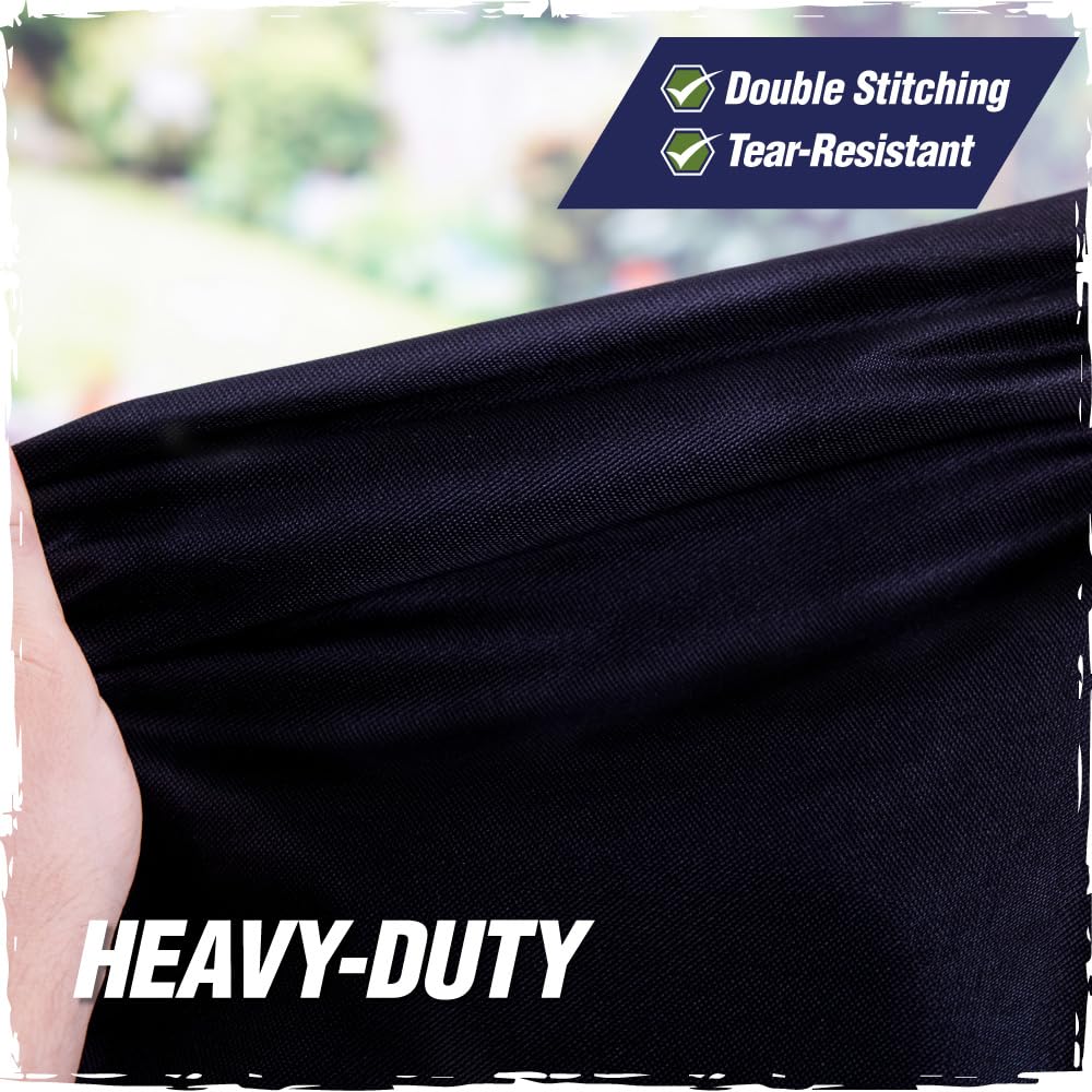 RUGGED RHINO all-season grill cover used year-round on grill