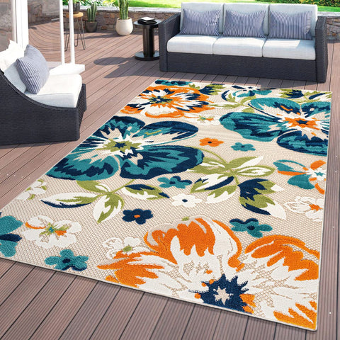 Rugshop Bergamo kid and pet friendly outdoor rug