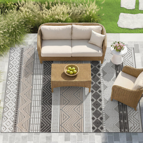 Marbella low-profile non-shedding rug suitable under doors