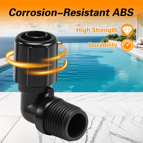 RUHUALIFE 7.8in tube for pool chlorinator—flexible and crease-free.
