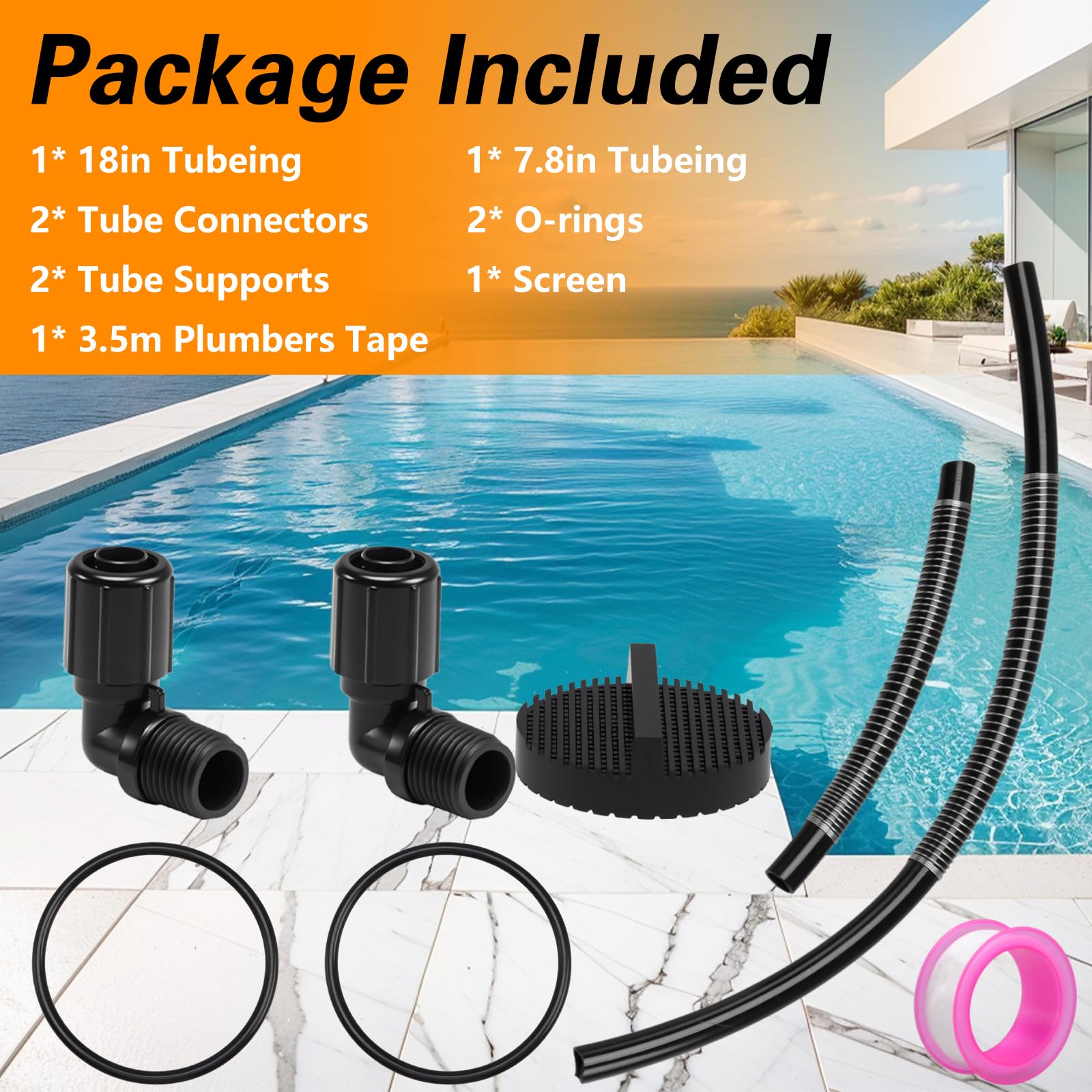 RUHUALIFE compatible with Pentair Rainbow Auto Feeder/Chlorinator models 320 and 322