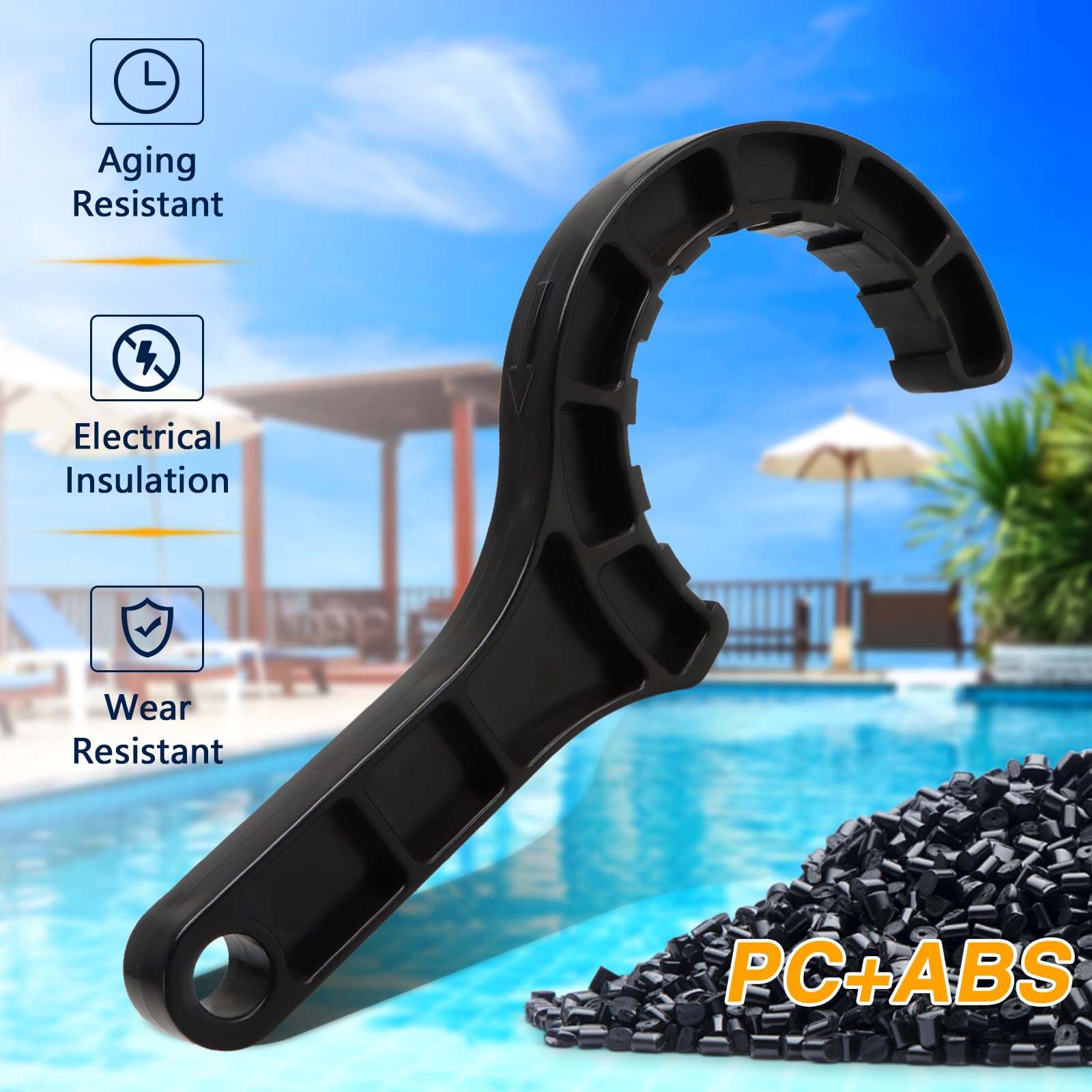 RUHUALIFE reinforced handle design demonstrates improved grip for easier operation.