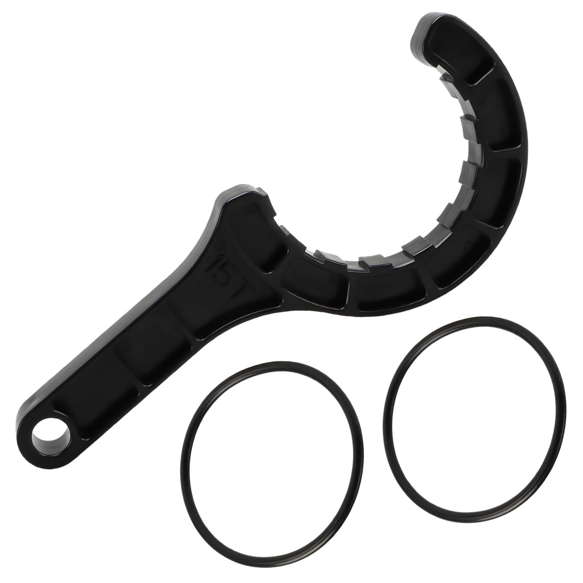 RUHUALIFE upgraded salt cell wrench closeup shows durable PC+ABS construction for lasting use.