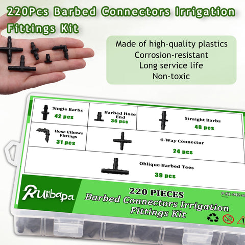 Ruibapa straight barbs deliver reliable tubing sealing under pressure