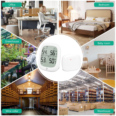 RUIKORING 2-7inch backlit display makes quick checks easy day and night.