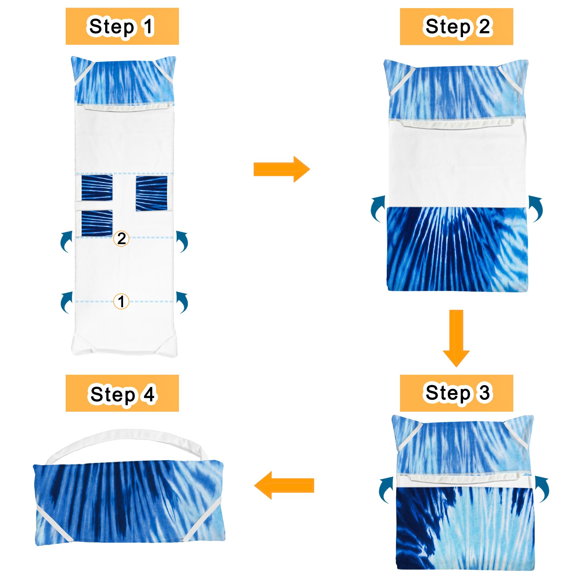 Ruikyhom cover features 4 corner straps for secure fit.