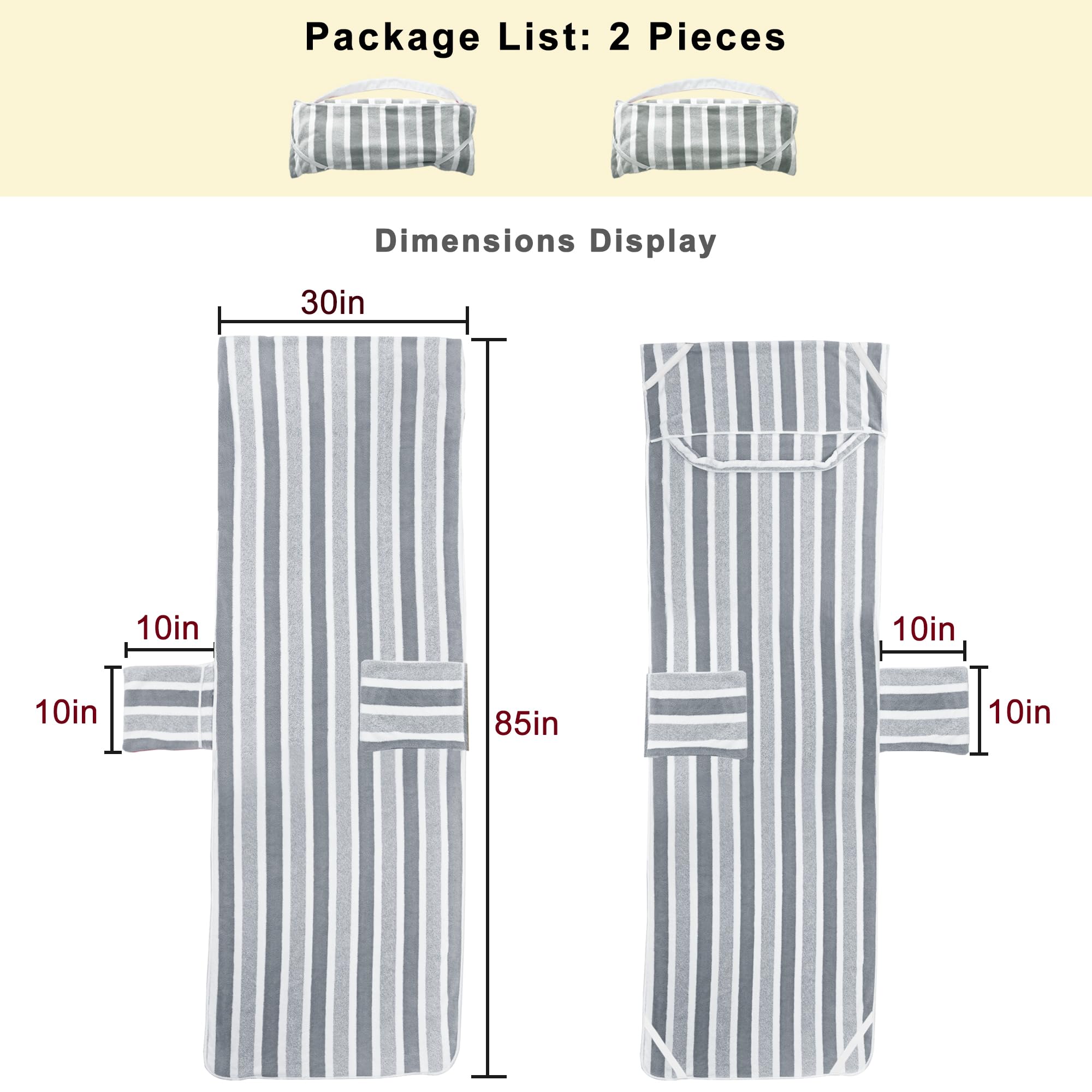 Ruikyhom expansion straps stabilize the cover on windy patio conditions.
