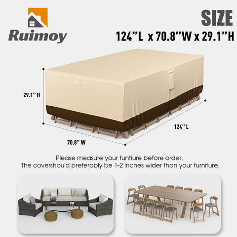 Ruimoy cover with vent design promotes airflow and reduces condensation.