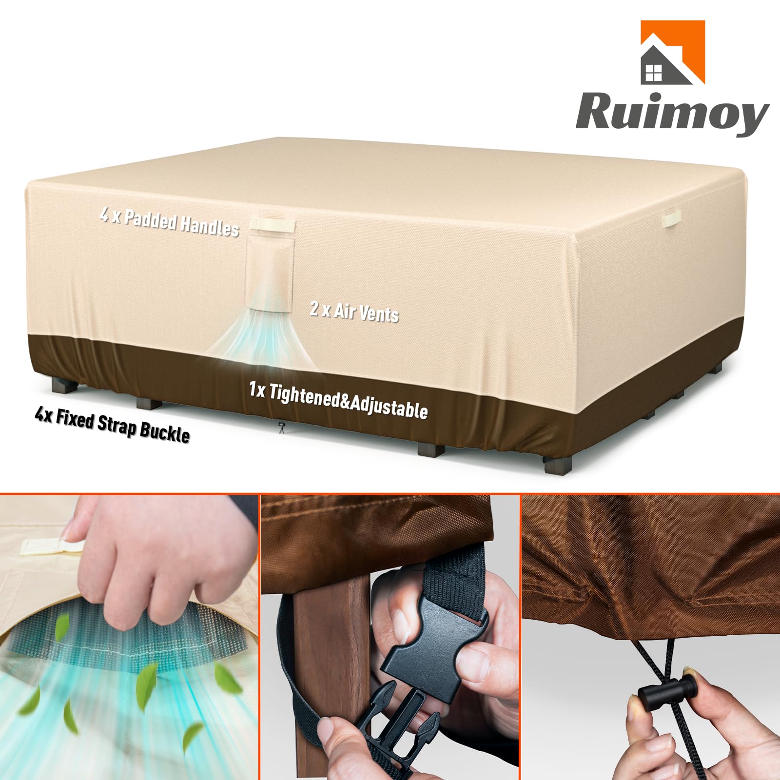 Ruimoy windproof buckles secure furniture on windy days