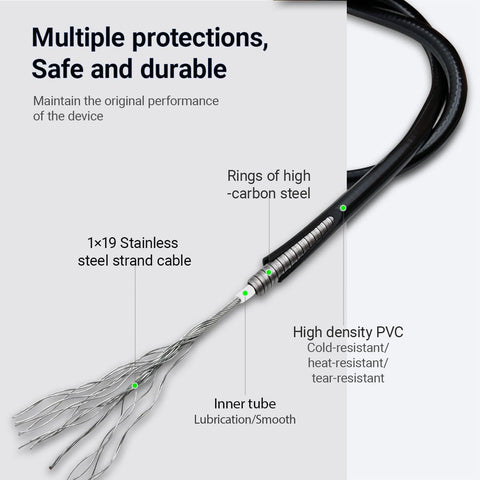 RuiQalith zone control cable replacement for Husqvarna LC121P, precise maneuverability