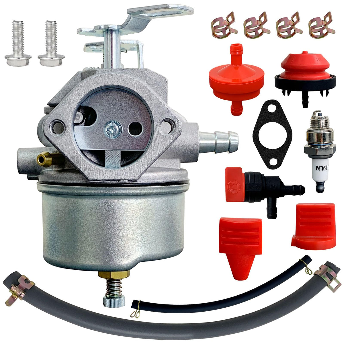 Ruixing 640052 carburetor close-up illustrating precise Tecumseh fit