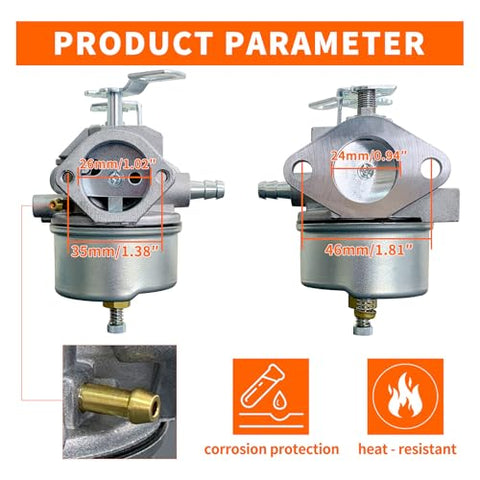 Ruixing 640052 carburetor compatibility with Tecumseh HM-series engines for versatility