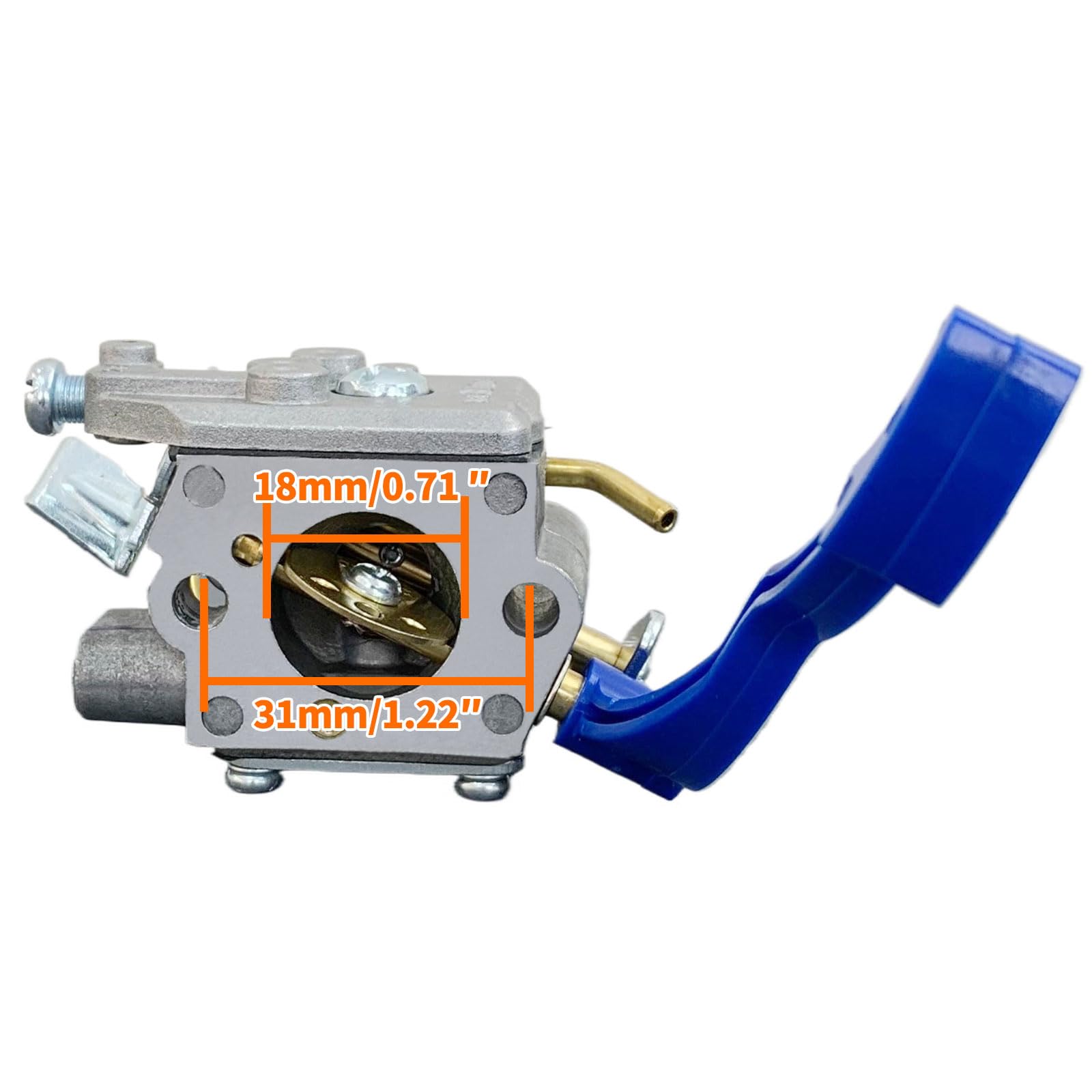 Ruixing carburetor packaging image displaying ready-to-install kit