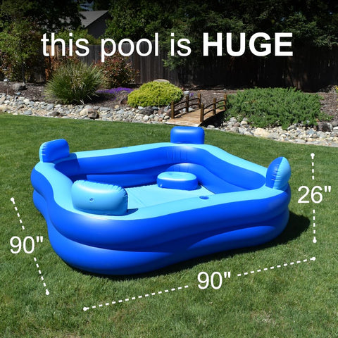 Rukala durable PVC construction supports long-lasting backyard fun