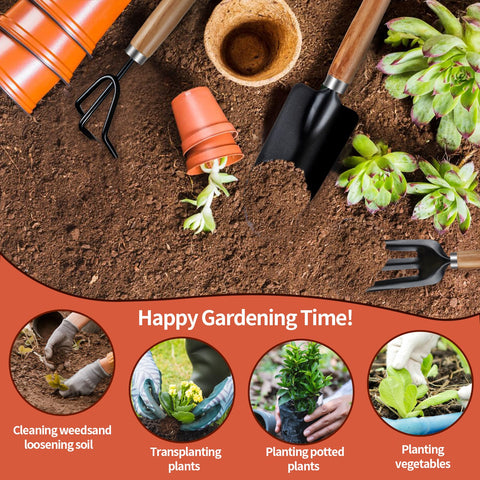 Rukinovi ultralight tools minimize wrist fatigue during long gardening tasks.