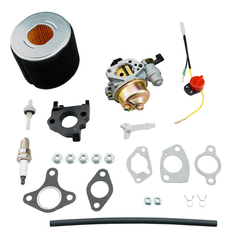 Ruma Honda GX390/GX340 carb kit components ready for installation